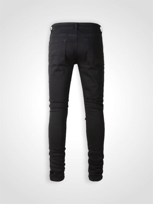 Black Leather Jean