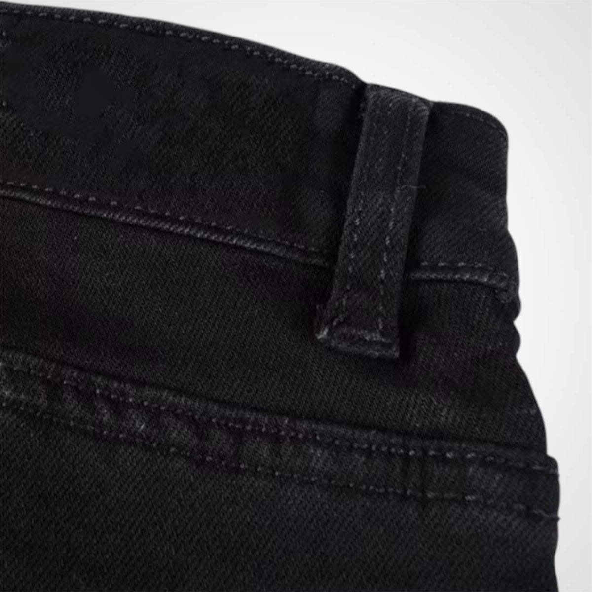 Black Leather Jean