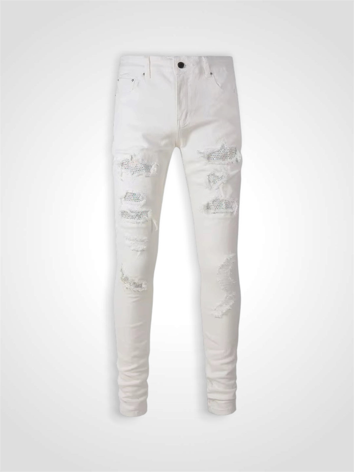 White Crystal Jean