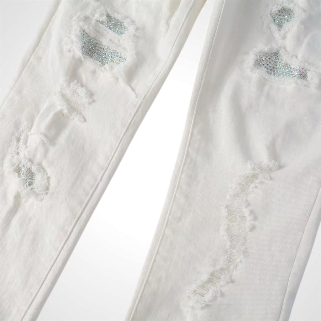 White Crystal Jean