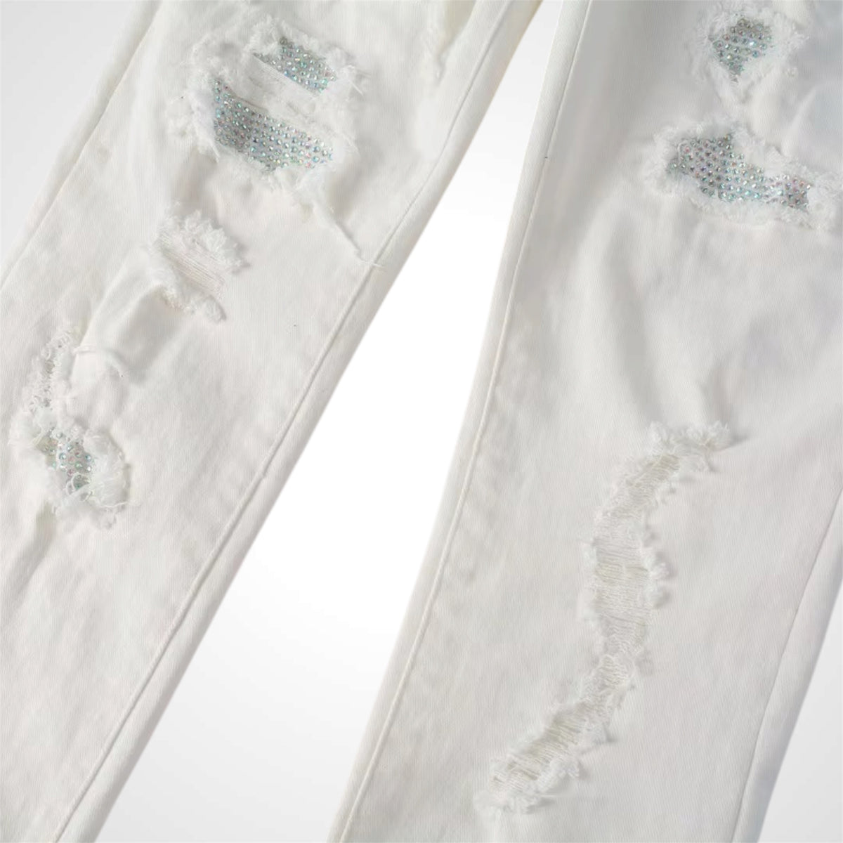 White Crystal Jean