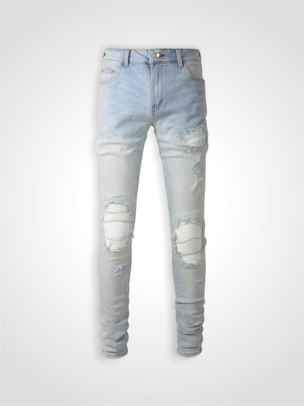 White Blue Fading Jean