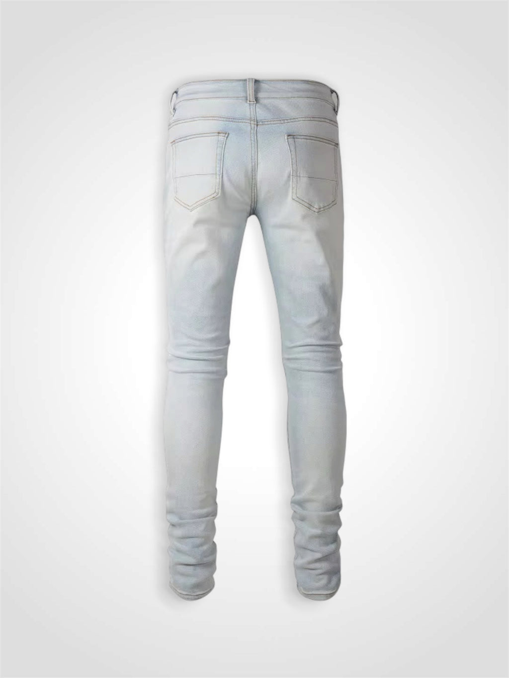 White Blue Fading Jean