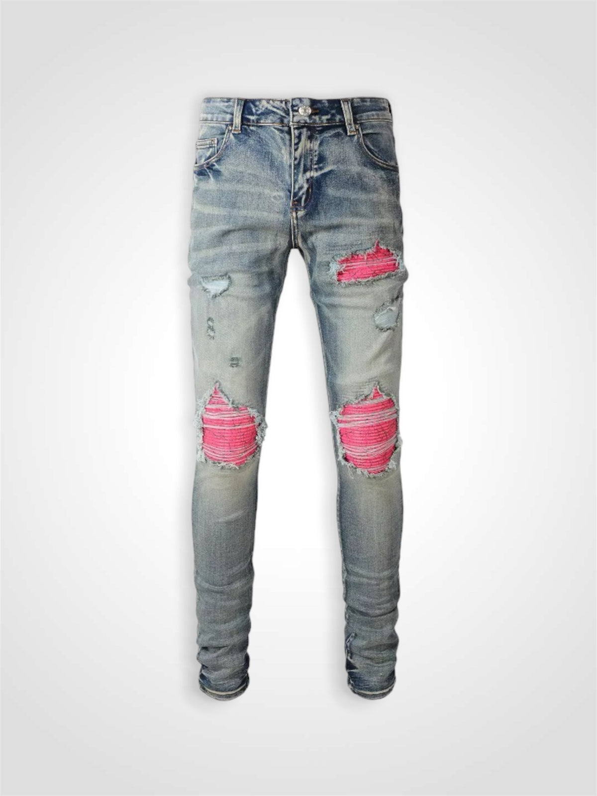 Blue & Pink Jean