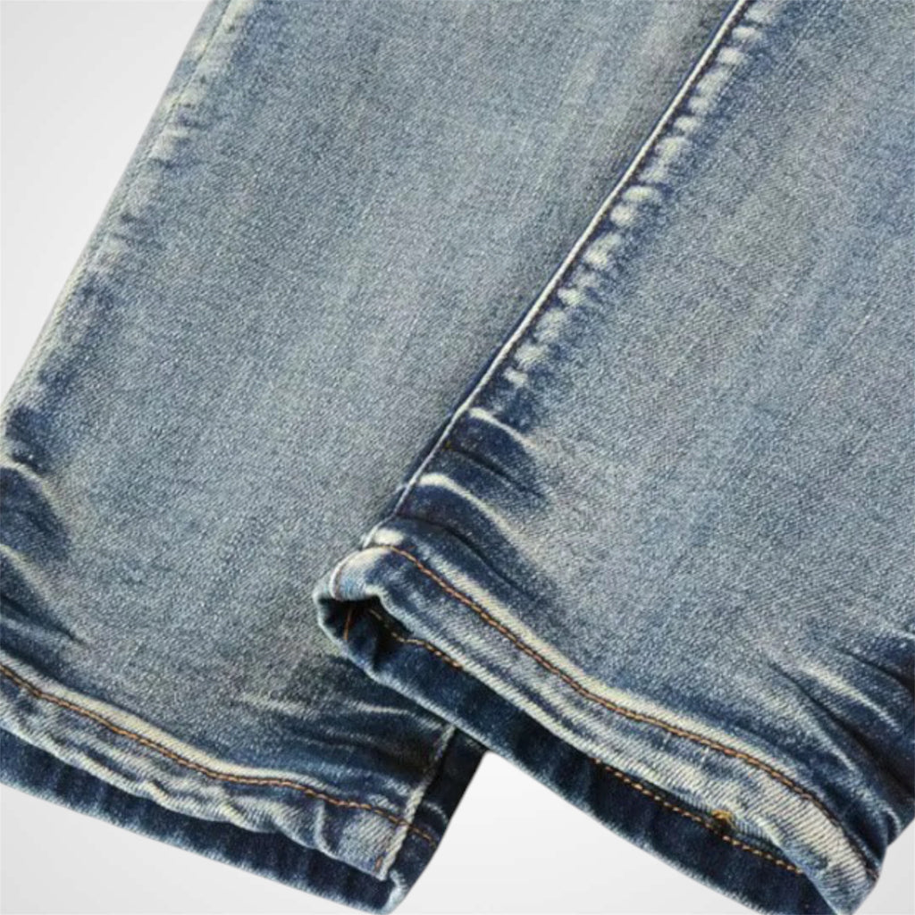 Blue & Pink Jean