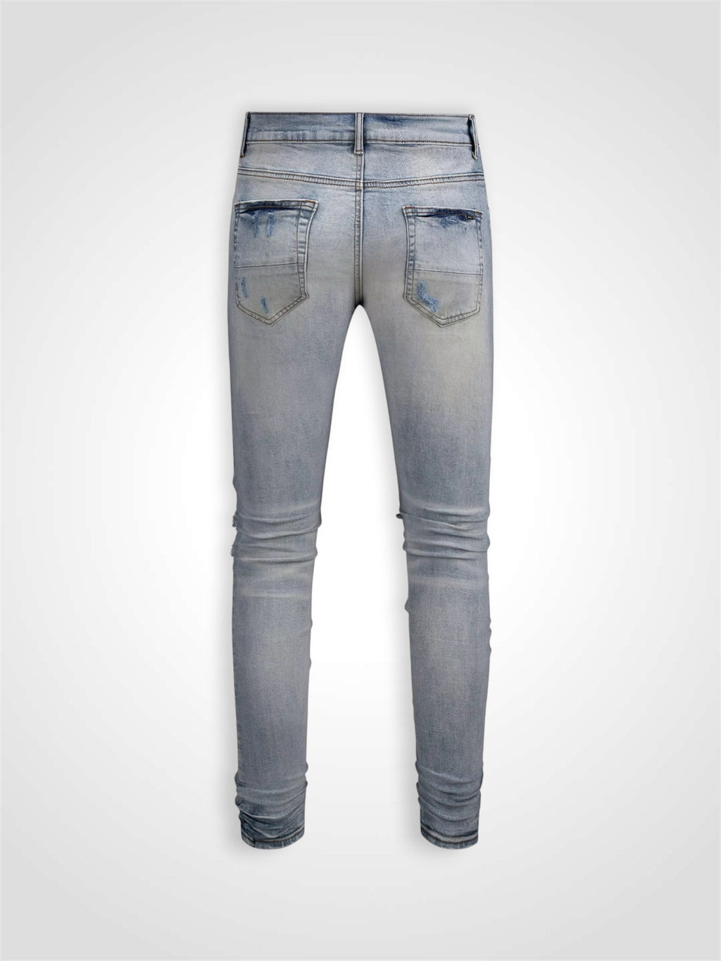Blue Leather Jean