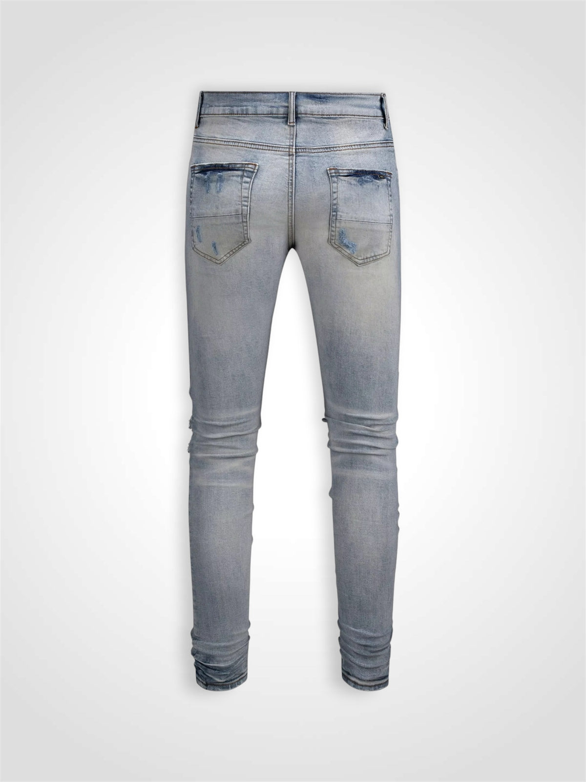 Blue Leather Jean